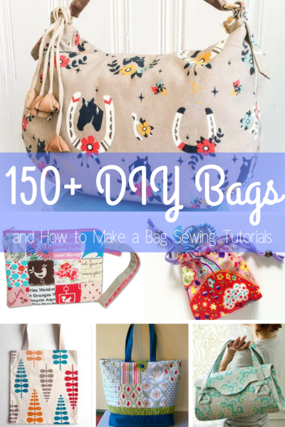 150+ DIY Bags and How to Make a Bag Sewing Tutorials | AllFreeSewing.com