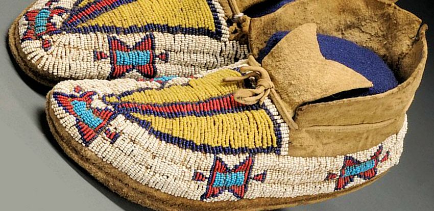 How To Make Moccasins- Making Native American Indian Moccasins