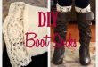 EASY DIY Boot Socks {Tutorial} | My Love of Style u2013 My Love of Style