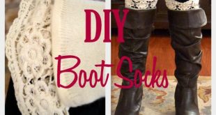 EASY DIY Boot Socks {Tutorial} | My Love of Style u2013 My Love of Style