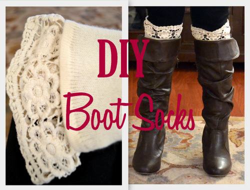 DIY Boot Socks