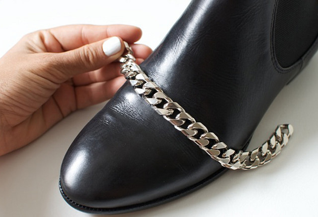 DIY Chain Boots | A Pair & A Spare