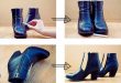 Picture Of trendy diy cut ankle boots 2