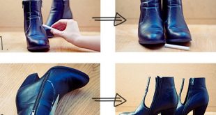 Picture Of trendy diy cut ankle boots 2