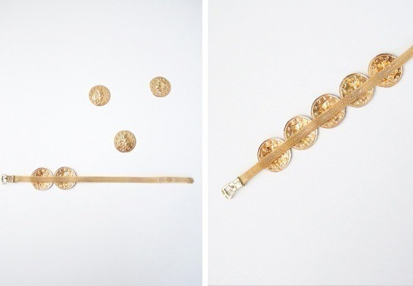 Dolce & Gabbana Inspired Coin Bracelet · How To Make A Recycled