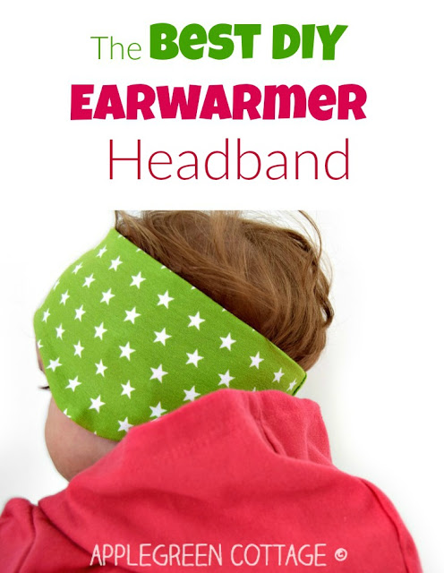 The Best DIY Ear Warmer Headband - AppleGreen Cottage