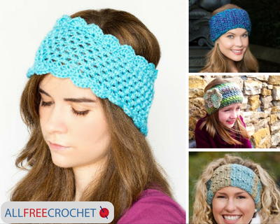 24 Crochet Ear Warmers | AllFreeCrochet.com
