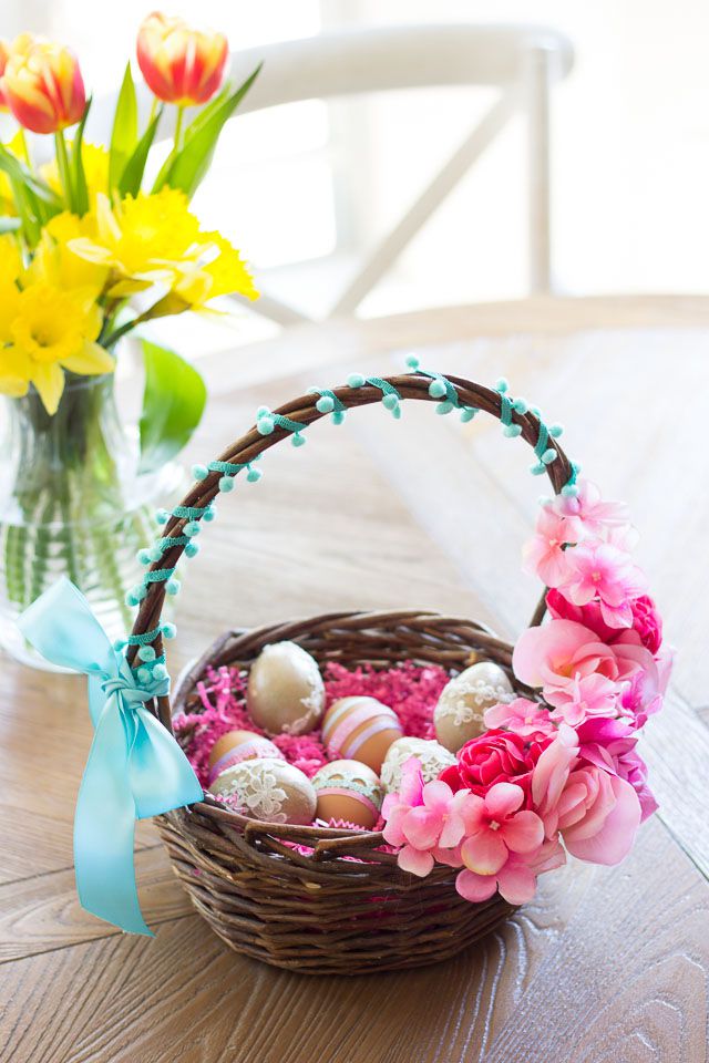 39 DIY Easter Basket Ideas - Unique Homemade Easter Baskets - Good