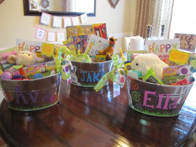 Don't Stress! 4 Easy Easter Basket Ideas | Basket ideas, Easter