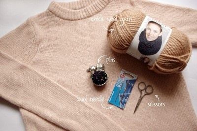 Diy] Braided Sweater · How To Embellish An Embellished Sweater