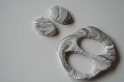 Diy Faux Marble Ring · How To Make A Clay Ring · Jewelry on Cut Out