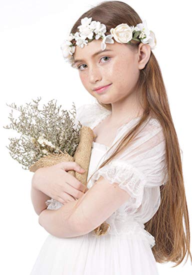 Amazon.com: Vintage Flower Girl Headpiece - Diy Hair Accessories For