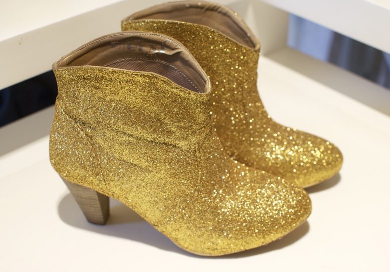 DIY Glitter Boots | A Pair & A Spare