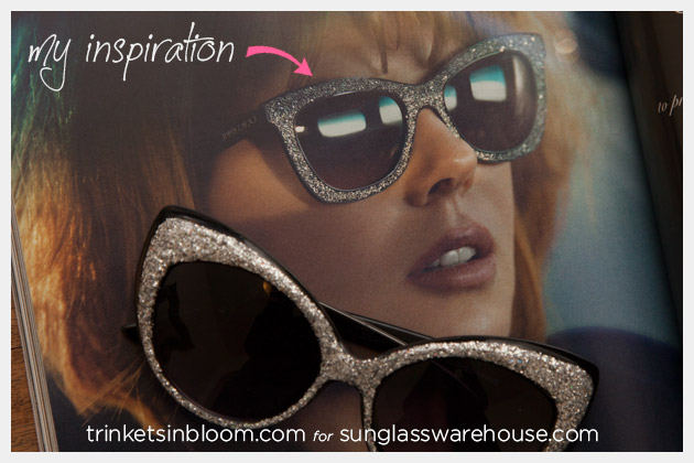 DIY Holiday Glitter Sunglasses u2013 Sunglass Warehouse Blog