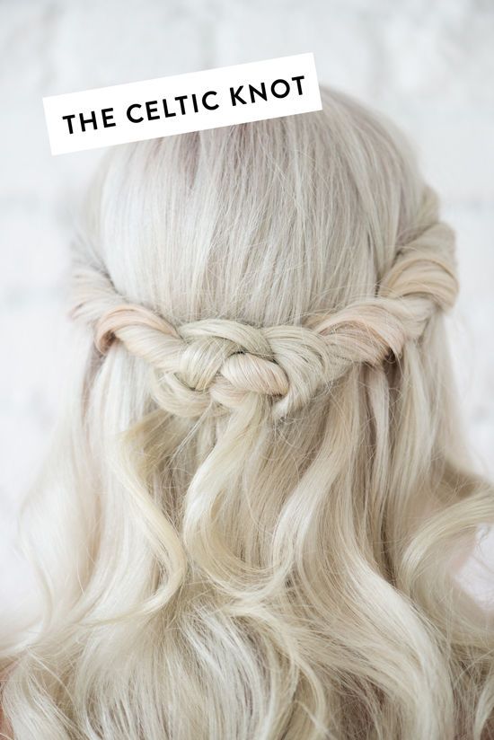 DIY hair styles | designlovefest. This celtic knot tutorial is