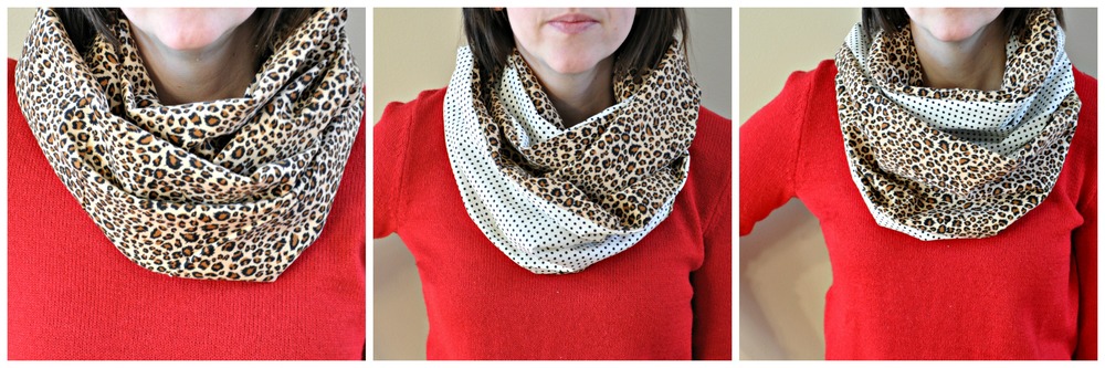 Two Sided Infinity Scarf Tutorial u2014 Decor and the Dog