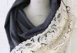 DIY Lace Infinity Scarf | Infinity, Scarves and Craft