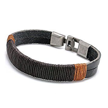 leather bracelets mens,mens leather cuff bracelets,braided leather