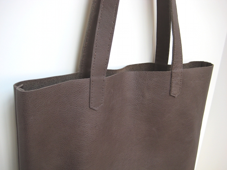 Simple Leather Tote Bag - How Did You Make This? | Luxe DIY