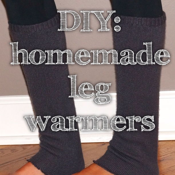 By Shanna: DIY: Homemade leg warmers