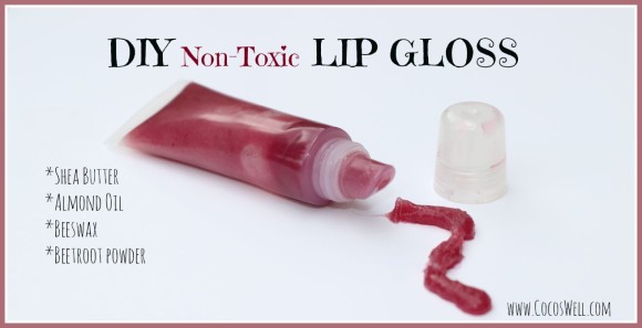 DIY non-toxic lip gloss