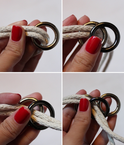 Stylish DIY Metal Ring Necklace - Styleoholic