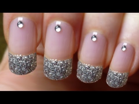 ♛ Perfect Glitter Nails ♛ Fast & Simple ♛ Nail Art DIY ♛ - YouTube