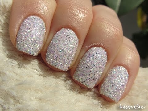 DIY Nails With Shimmer