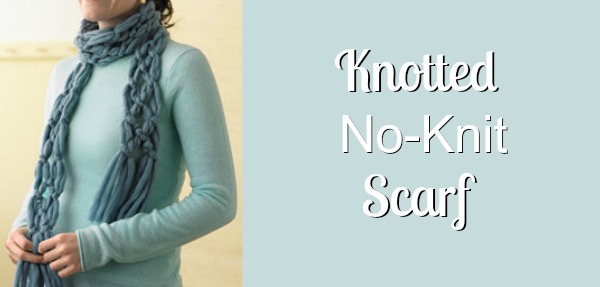 How To Make A No-Knit Scarf! | Blissfully Domestic