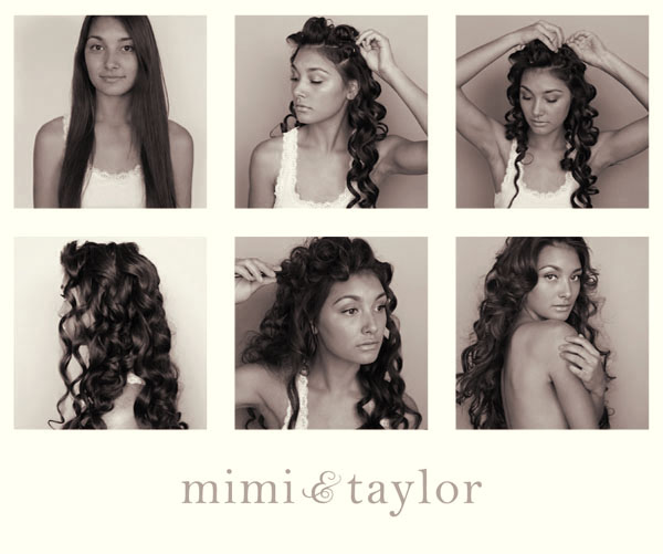 mimi & taylor: DIY- pin curls