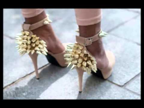 DIY Spiked Heels - YouTube
