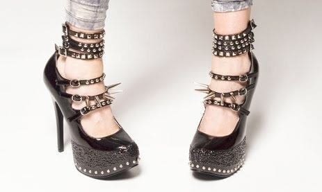 Super Spiked Heels · How To Make A Pair Of Embellished Shoes