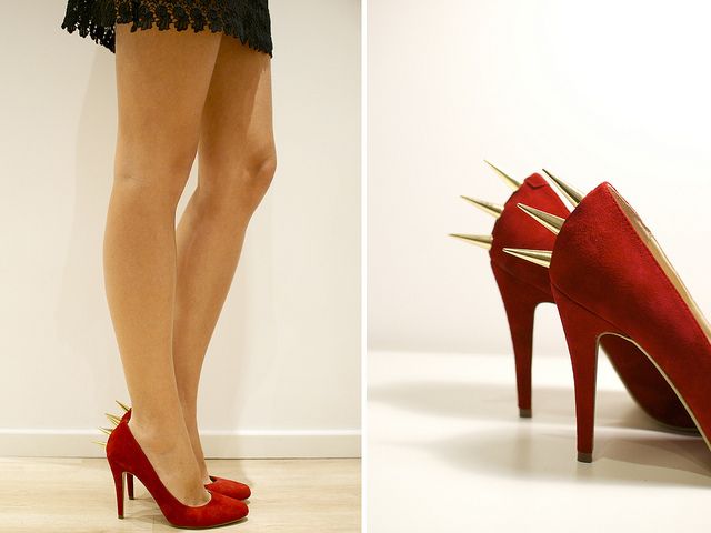 DIY Spiked Heels | blog | Pinterest | DIY fashion, DIY and Spike heels