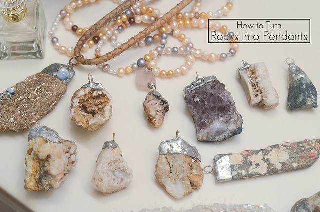 How to Make a Necklace with a Rock