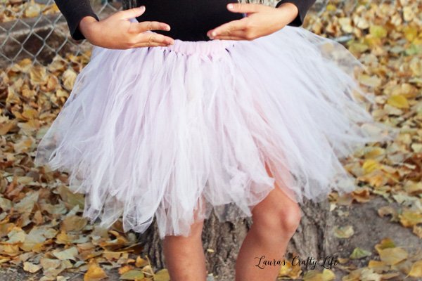 How to Make a Tulle Tutu Skirt - Laura's Crafty Life