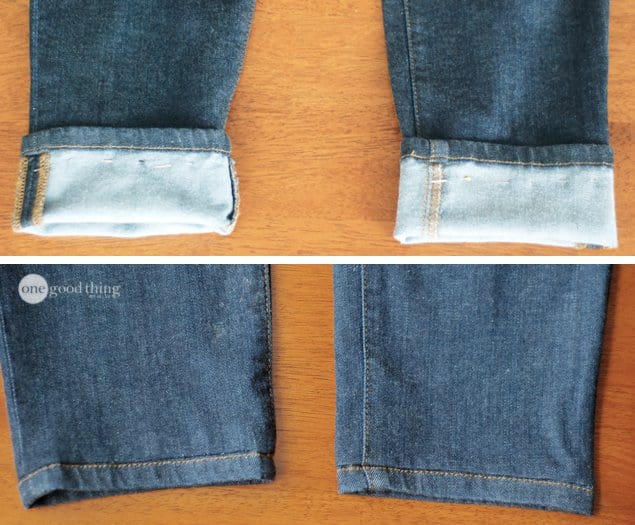 How To Shorten Your Jeans But Keep Their Store-Bought Look! · Jillee