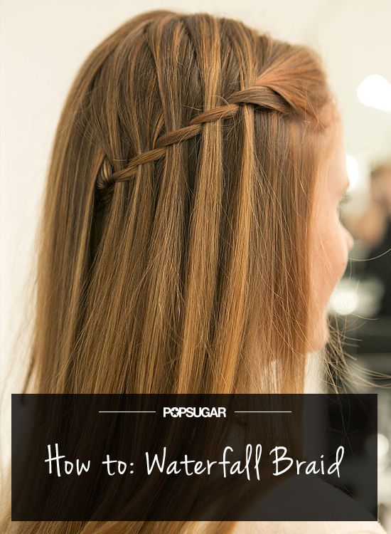Learn How to DIY the Waterfall Braid Once and For All | Beauty DIYs