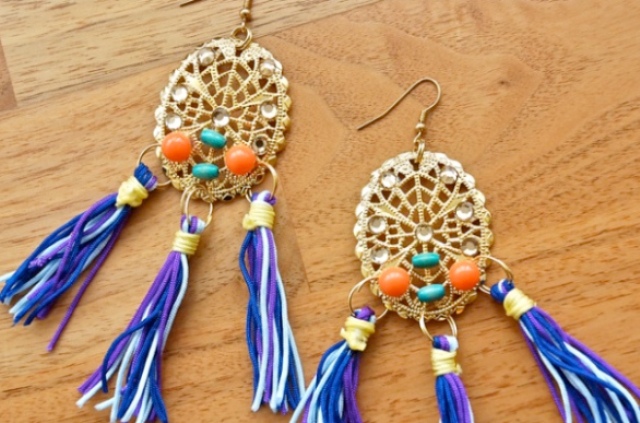 Picture Of Flawless DIY Dolce & Gabbana Inspired Earrings 3