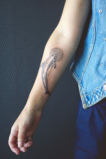 Funky Dolphin Tattoo Designs for Men and Women Get New Tattoos for