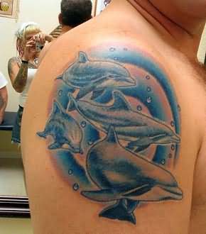 Dolphin Tattoos For Men