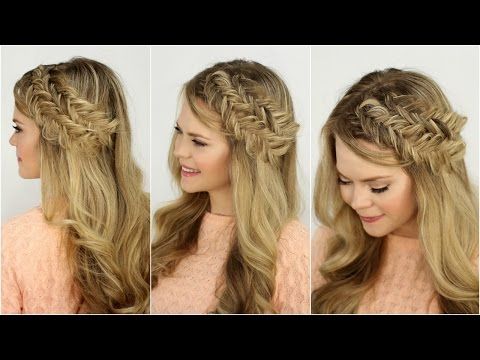 Double Fishtail Headband Braids | Missy Sue - YouTube | Hairstyles