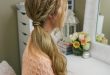 Embrace A Romantic Double Fishtail Side Pony With This Tutorial | BEAUTY