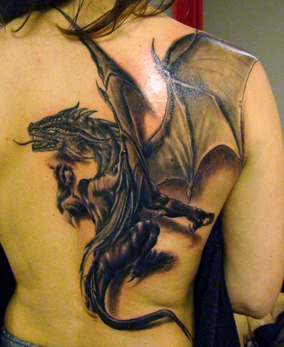 70 Furious Dragon Tattoos Design Ideas for Both Men and Women
