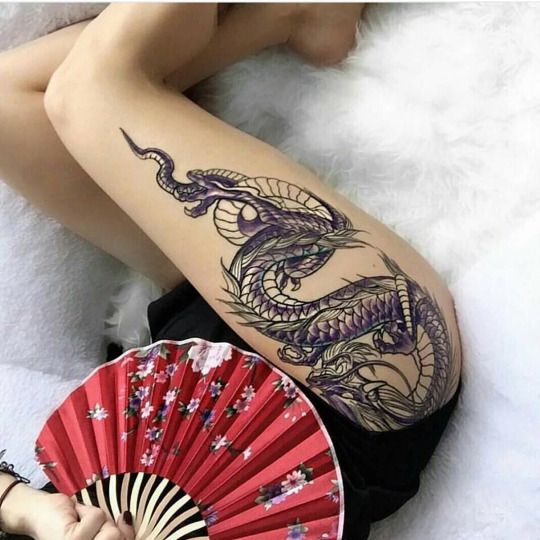 Hot Dragon Tattoos For Girls | POP TATTOO | Tattoos, Tattoos for