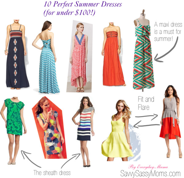 10 Perfect Summer Dresses For Under $100 - Savvy Sassy Moms