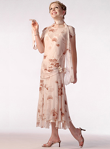 Vintage style Drop-waist Dress - Gatsby summer picnic - dancedress.com