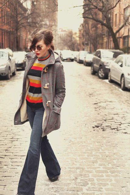 23 Duffle Coat Outfits For Fall And Winter - Styleoholic