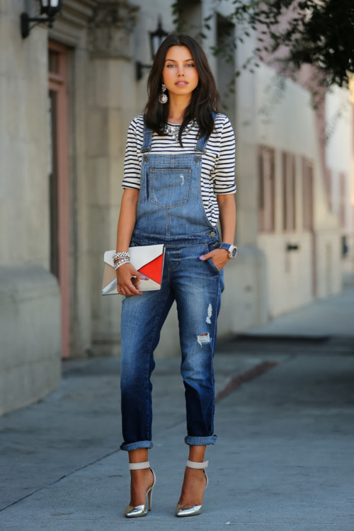 17 Popular and Trendy Dungarees Outfit Ideas - Style Motivation