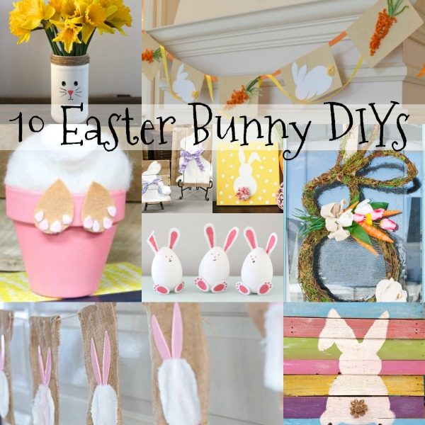 Easter Decorations: 10 Easter Bunny DIYs | Diva of DIY
