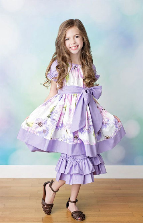 15+ Cute Easter Dresses & Outfit Ideas For Baby Girls & Kids 2015